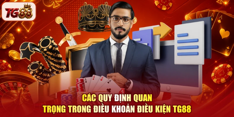 Các quy định quan trọng trong điều khoản điều kiện TG88